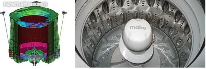 HyperWorks助力全球家电制造商Mabe提升洗衣机性能,加速产品投放市场